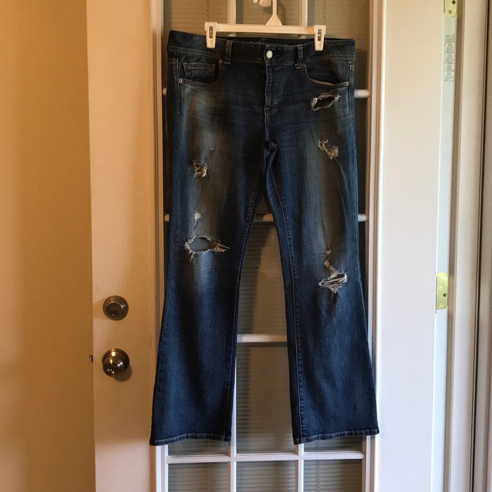 Distressed Jeans